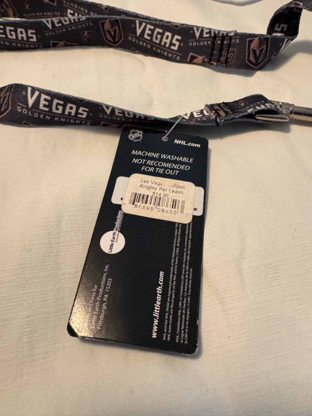 NWT- Vegas Golden Knights Logo Leash. - Picture 4 of 4